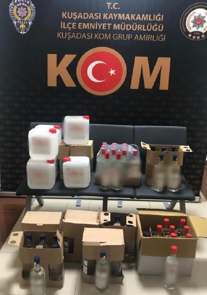 Kuşadası’nda sahte içki operasyonu, 4 kişi gözaltına alındı 1 kusadasinda sahte icki operasyonu 4 kisi gozaltina alindi 6yuidZSU