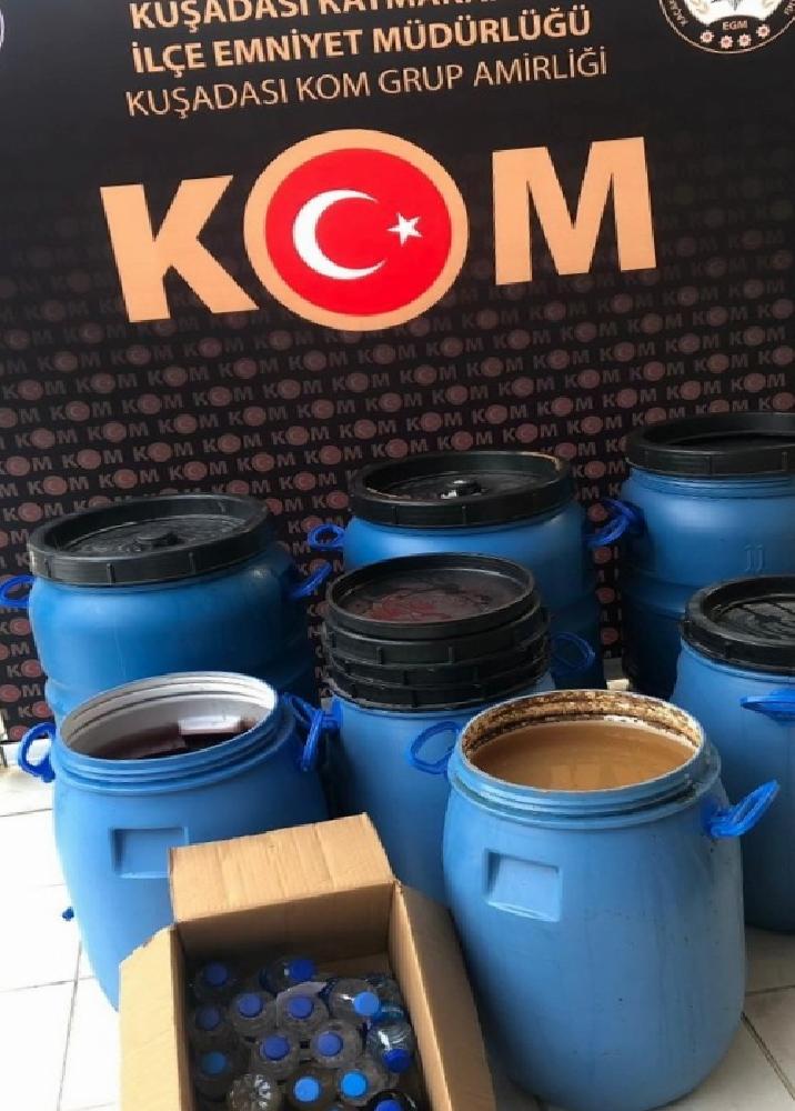 Kuşadası’nda yılbaşı öncesi sahte içki operasyonu 1 kusadasinda yilbasi oncesi sahte icki operasyonu 1isker1V